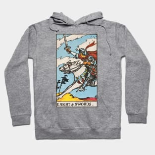 Knight of swords tarot card Hoodie